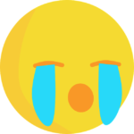 Carita triste emoji