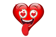 Emojis de amor png