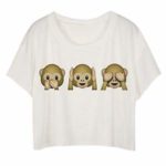 blusas de emojis para niñas