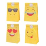 bolsitas de cumpleaños de emojis
