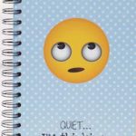cuadernos decorados de emojis
