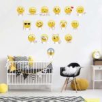 vinilos de emojis para pared